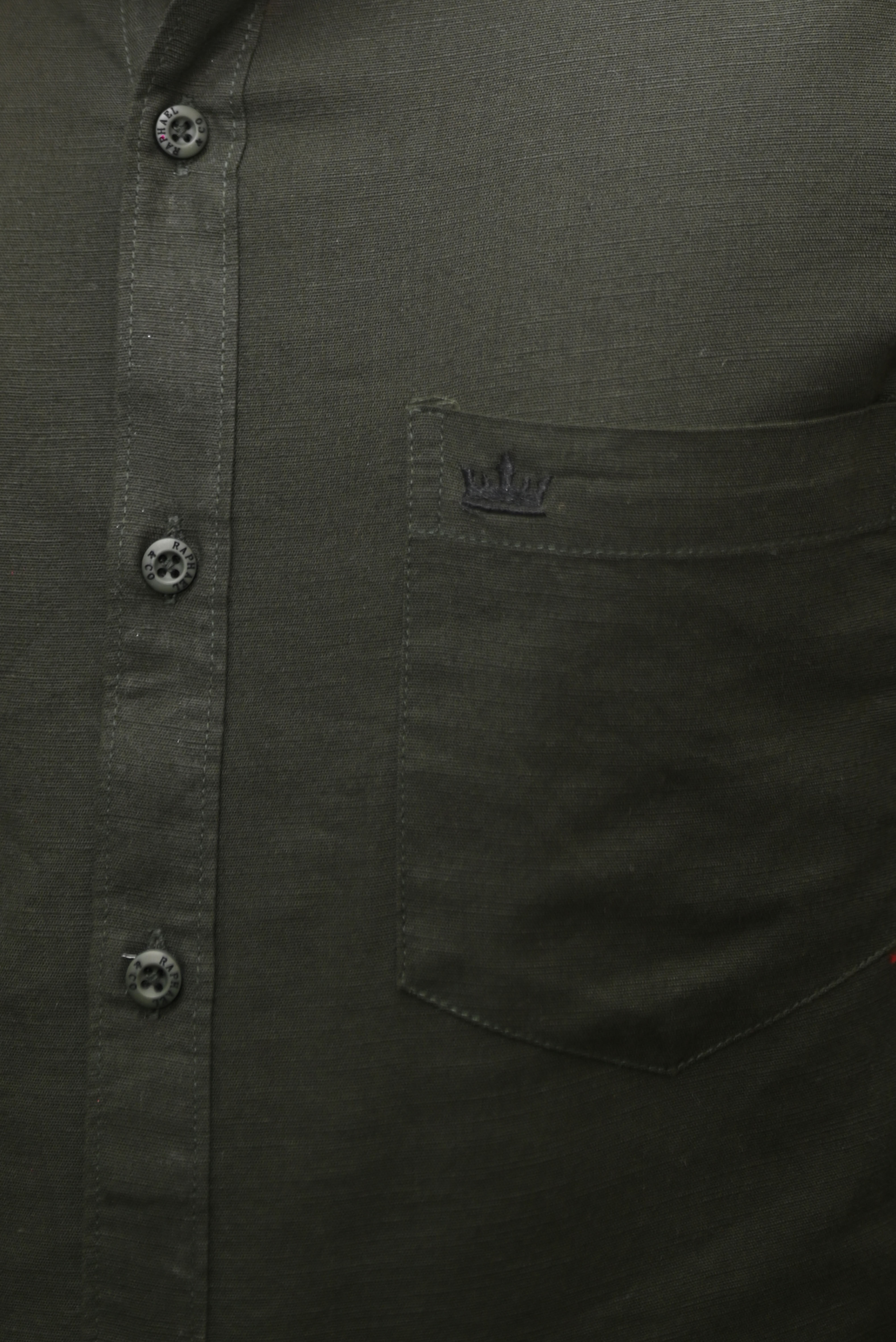 Men’s Dark Green Colour Premium Cotton Linen Shirt – Slim Fit, Smart Casual & Club Wear